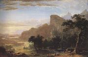 Frederic E.Church Landscape-Scene from Thanatopsis oil painting artist